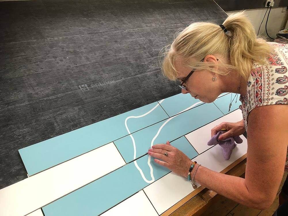 Help for heroes tiles hand finished