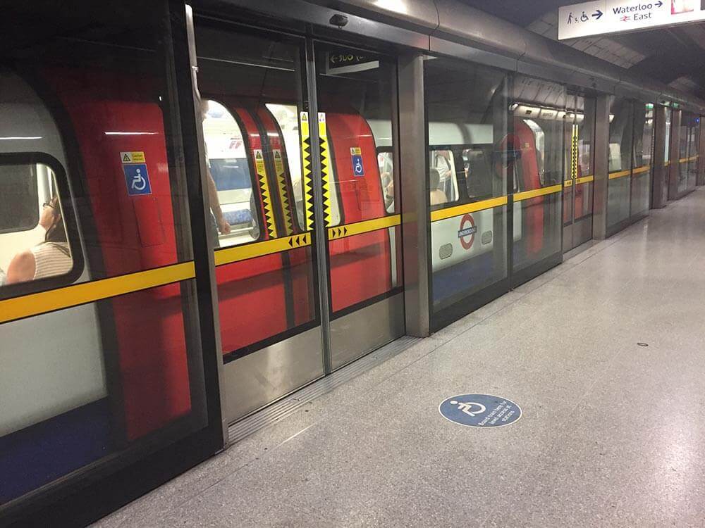 London Underground | Digital Ceramics Custom Tiles